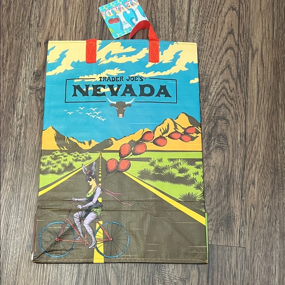 Trader JoeS vibrant tote